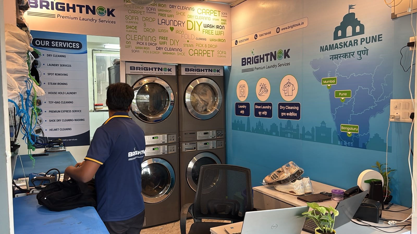BrightNok Premium Laundry Service Wakad – Premium Laundry & Dry Cleaning Services in Pune